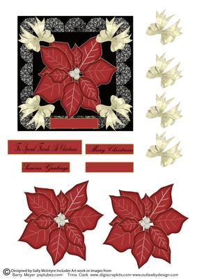 For Special Friends at Christmas Seasons Greetings