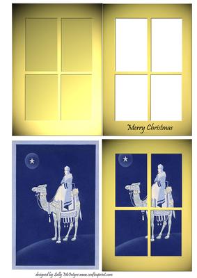 Through My Window Wise Man Merry Christmas