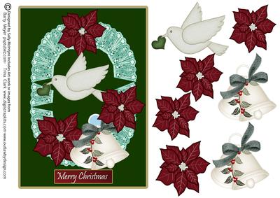 Merry Christmas the Doves of Peace