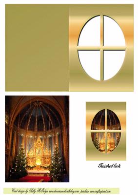 Church Window Card