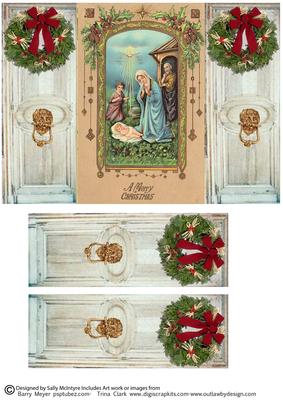 In the Manger Thru the Door Gatefold
