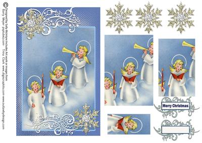 Angels Herald Song Merry Christmas