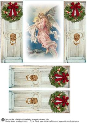 Through My Door Christmas Angel