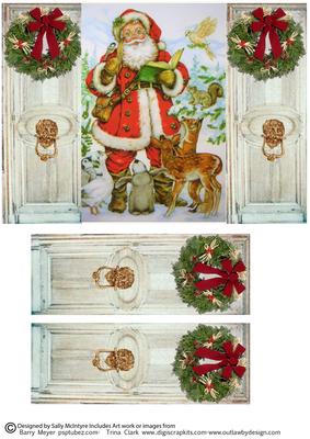 Through My Door Santa