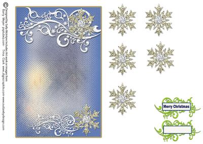 Card Blank Just Waiting for Your 3D or Topper