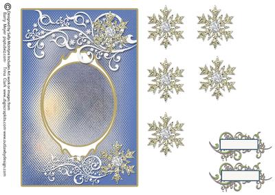 Card Blank Just Waiting for Your 3D