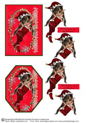 C6 Chrismas Cards Specially for You