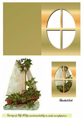 Christmas Window Card