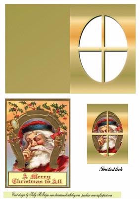 Vintage Santa