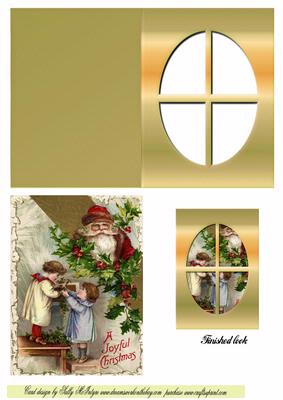 Special Children Vintage Santa