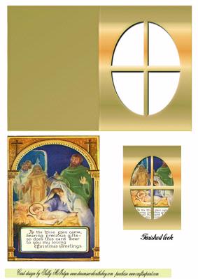 Wise Men Window Card