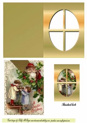 A Joyful Xmas Window Card