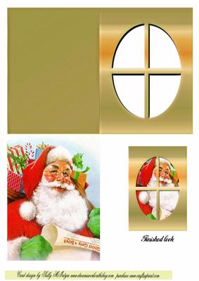 Good Boys and Girls Window Card