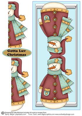Gotta Luv Christmas Snowman