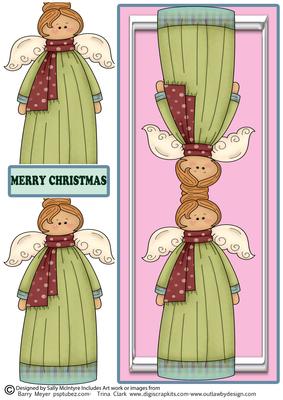 Angel at Christmas Merry Christmas