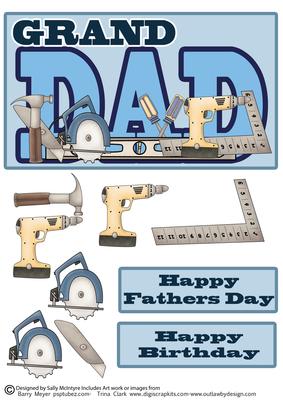 Granddad Happy Birthday Happy Fathers Day
