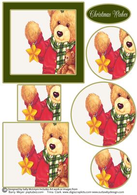 The Christmas Bear Merry Christmas