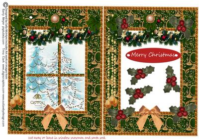 Make 2 Cards or 3D the Whole Frame for a Stunning Card Merr
