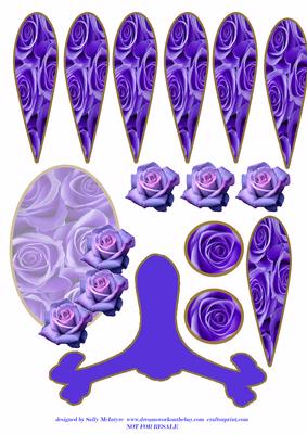 A Fan for the Ladies 2 Card Sheet
