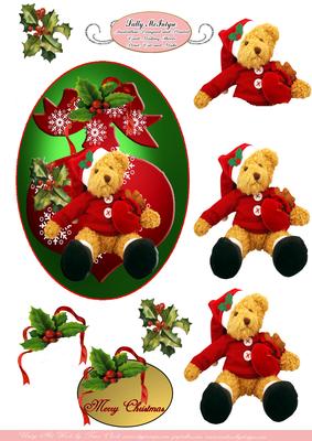 Teddys Christmas Merry Christmas