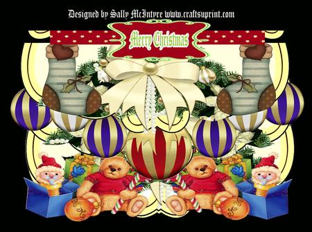 Fold and Flip Card Christmas So Easy