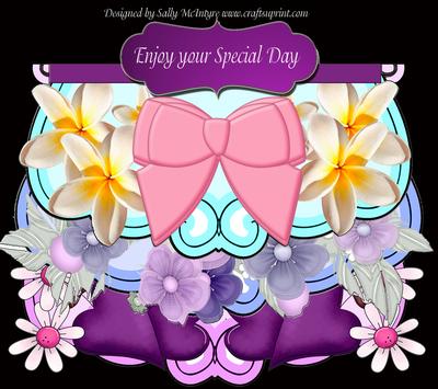 Fold and Flip Card Floral So Easy