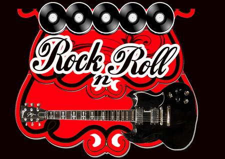 Fold and Flip Rock and Roll Card