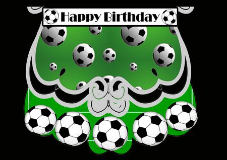 Fold and Flip Soccer Happy Birthday-soccer Mad