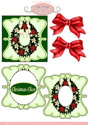 Christmas Cheer Tunnell Card