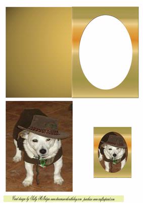 Miss Piggy Jack Russell Gold Card