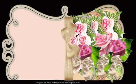 Antique Roses Card