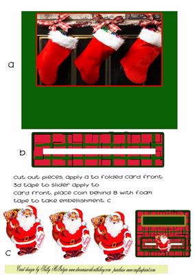 Santa Slider 2 Card