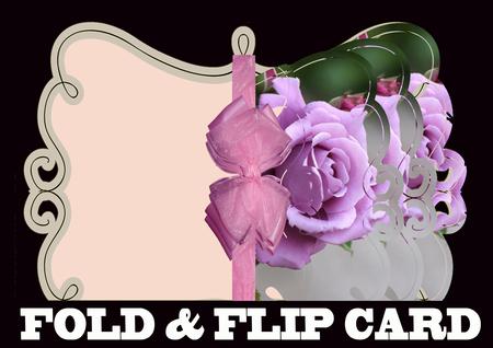 Beauty in a Rose 4 Leaf Card