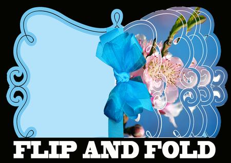 Blue by You Fold and Flip Card