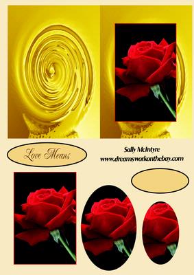 Red Roseand Gold