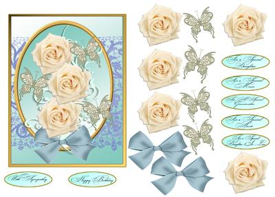 Beautiful Card Multi Sentiments for a Special Lady