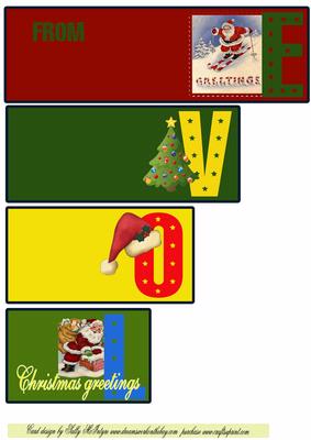 Xmas Greetings Love From