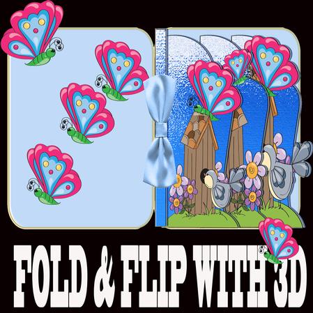 Fold and Flip Garden Fancy