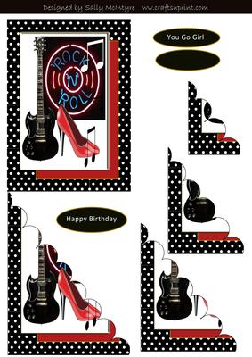 You Go Girl Happy Birthday Rock N Roll