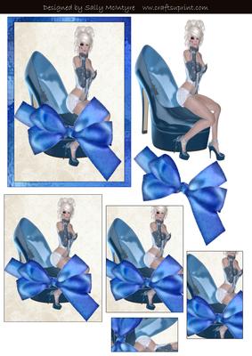 Girl of the Moment 2 Card Sheet