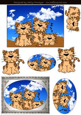 Cats Masters of the Universe 2 Card Sheet
