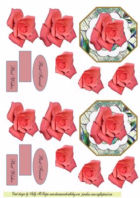 Best Friends Apricot Rose Miniature Series