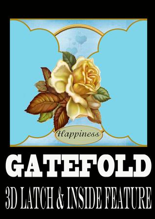 6x6 Gatefold Card with 3D Latch and Inside Feature