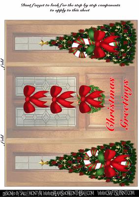 Xmas by the Front Door Look for the Step by Step Addition Sheet to Go with This Sheet