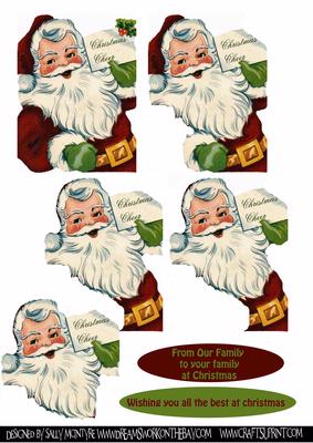 Santa Step by Step from Our Family to Yours