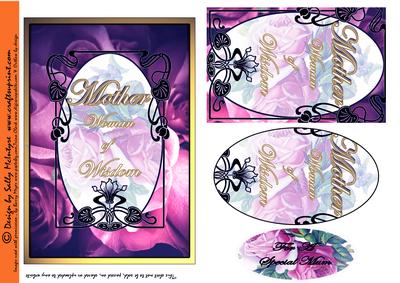 Mother Woman of Wisdom Purple
