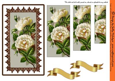 Vintage Flowers Pyramid