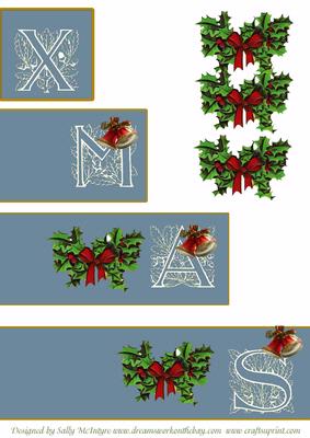 Xmas Book Blue
