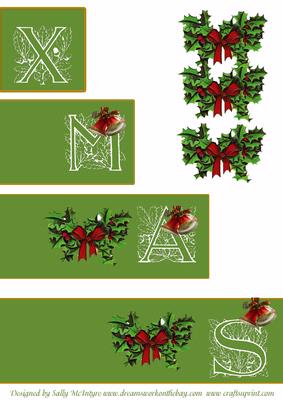 Xmas Book Green