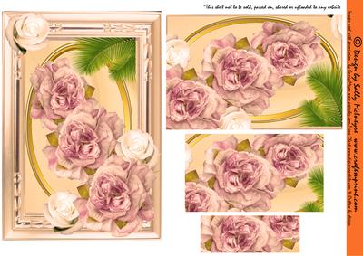 Apricot Roses Pyramid
